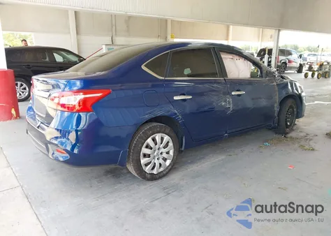 2017 Nissan Sentra S z USA, uszkodzony, nr VIN 3N1AB7AP6HY404671